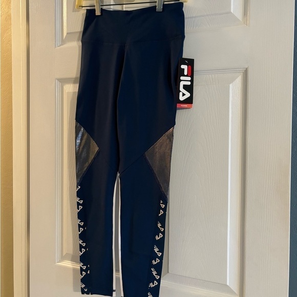 Fila NWT 7/8 Colorblock High Rise Compression Sz XS - Picture 5 of 6